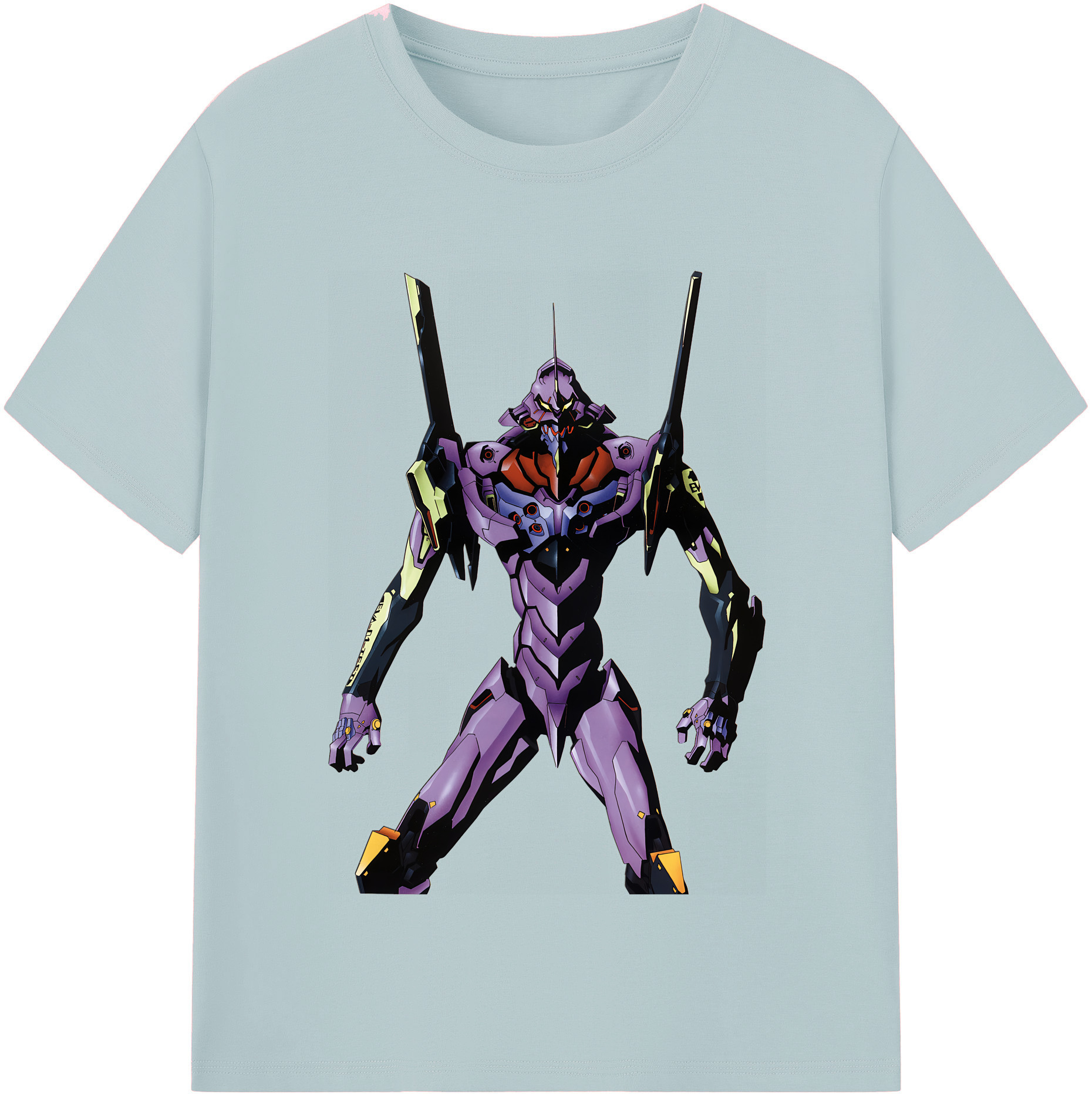 （画像用） EVA 新世紀エヴァンゲリオン 綿100％半袖Tシャツ（フロントプリント）